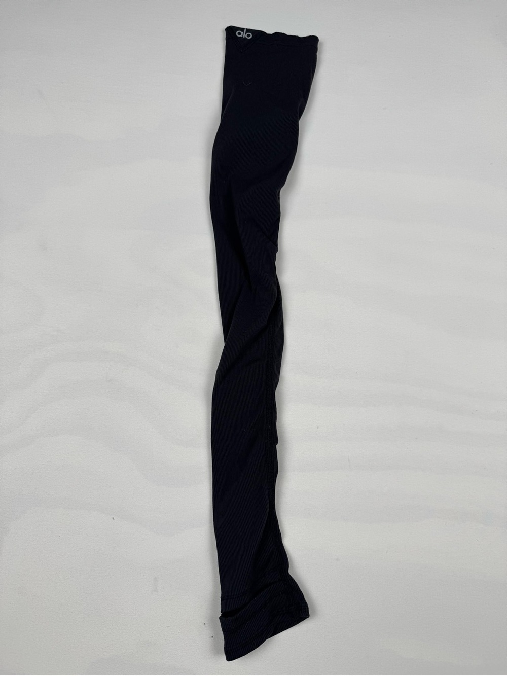Alo Yoga Ribbed Leg Warmer Black *Only One*